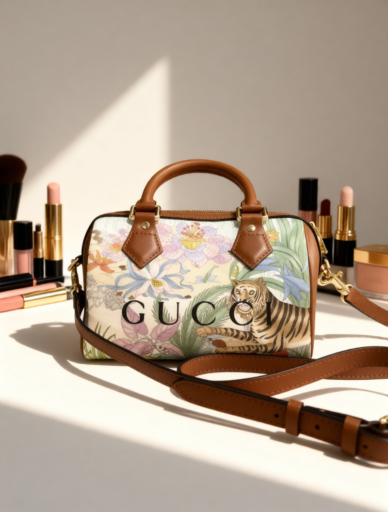 Upcycled Gucci Dust Bag Handbag