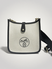 Upcycled Hermès Dust Bag Crossbody Bag