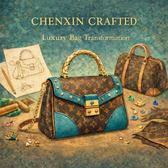 إعادة تصميم الحقائب الفاخرة حسب الطلب – صناعة يدوية من CHENXIN CRAFTED