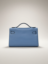 Reimagined Kelly-Style Leather Bag · Convertible Shoulder Carry · Handmade